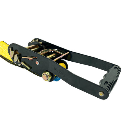 Grunt Heavy Duty 50mm x 6m Ratchet Tie Down, 2000kg Capacity, Polyester Webbing