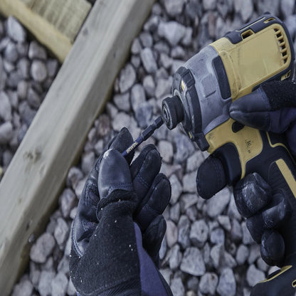 IRWIN 57mm Impact Pro Hex Bits 5 Pack - Full Fitment, Magnetised Tips, Optimized Flex Zone