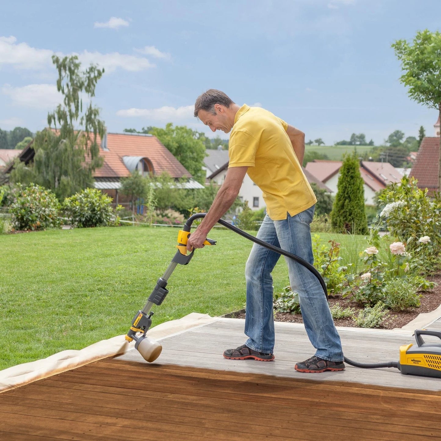 Wagner 60cm Spray Extension for Flexio & Wood Sprayers - Extended Reach, Click & Paint System