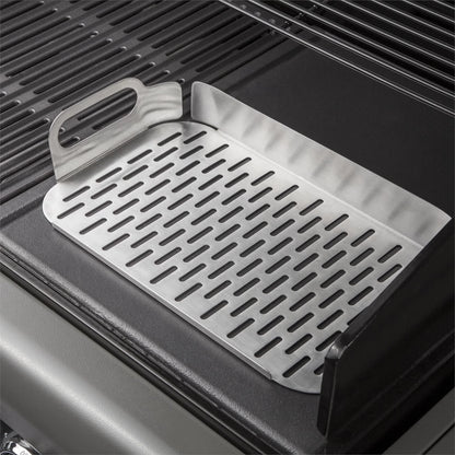 Matador Stainless Steel Grill Topper, Fat-Reduced Cooking, Dishwasher Safe, 360mm Width