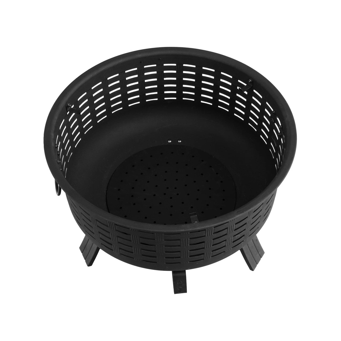 Glow Barossa Fire Pit Grill with Ash Cleaner, Cover & Cooking Accessories