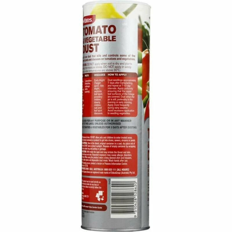 Yates Tomato & Veg Dust 500g 6-Pack - Pest & Disease Protection for Vegetables