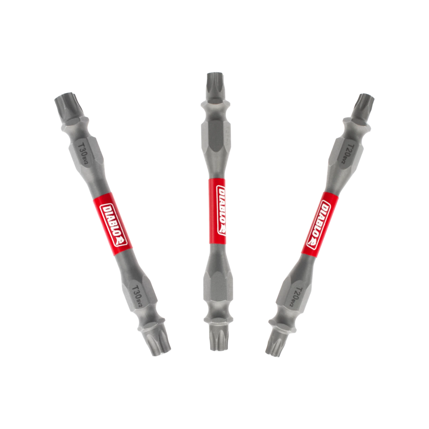 Diablo Double Ended Torx Insert Bit T 3 Pack - Durable, Impact Strong, Quick Change