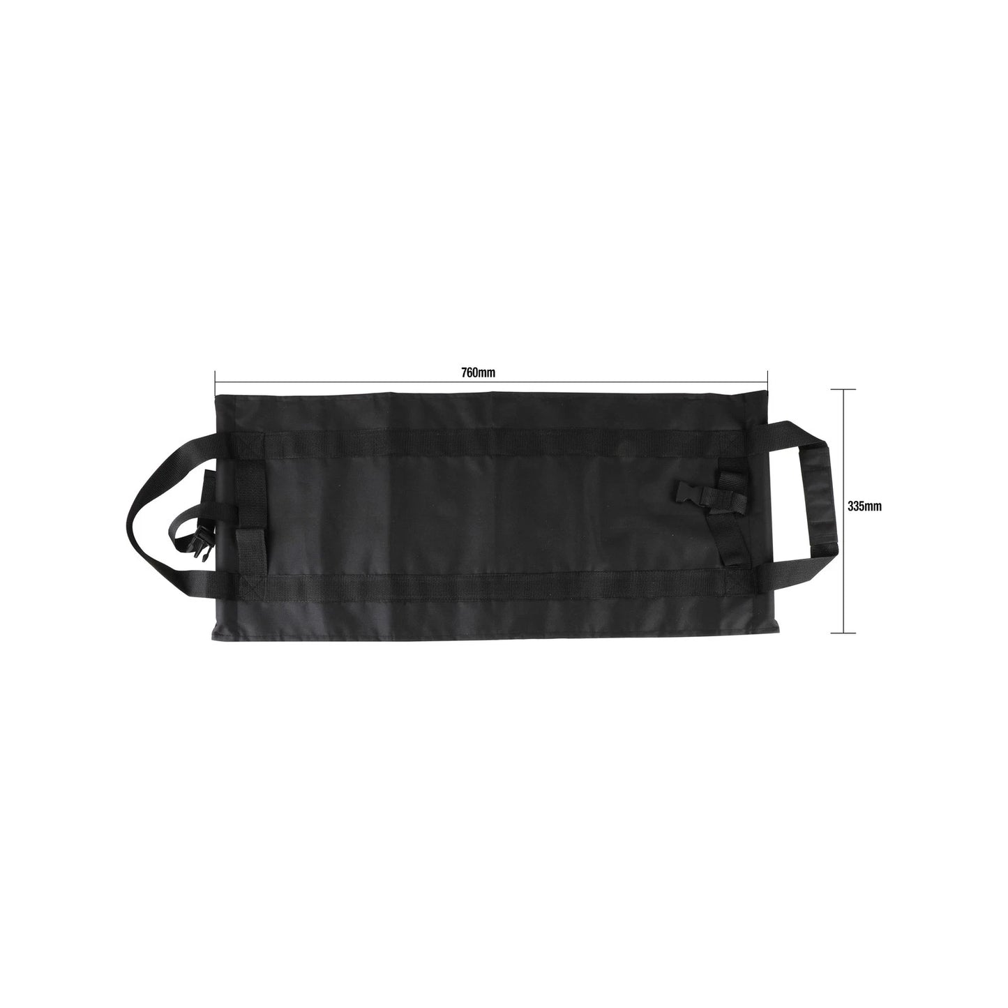 Jumbuck Black Log Carrier Bag 73x33cm, Heavy Duty, Waterproof, 30kg Capacity