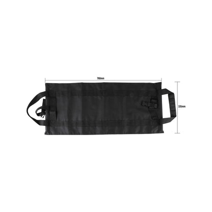 Jumbuck Black Log Carrier Bag 73x33cm, Heavy Duty, Waterproof, 30kg Capacity