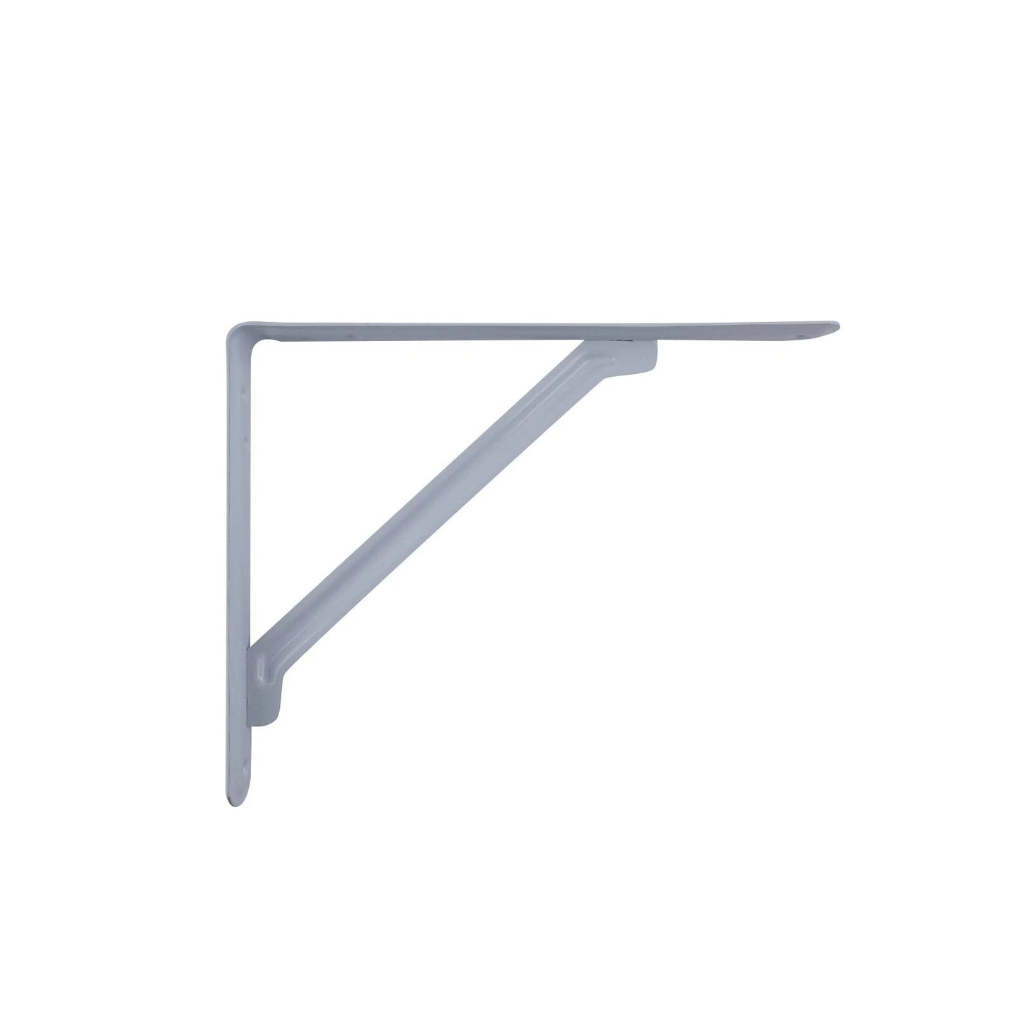 Carinya White Light Stayed Bracket 250x200mm, Powder Coated Steel, Indoor/Outdoor Use