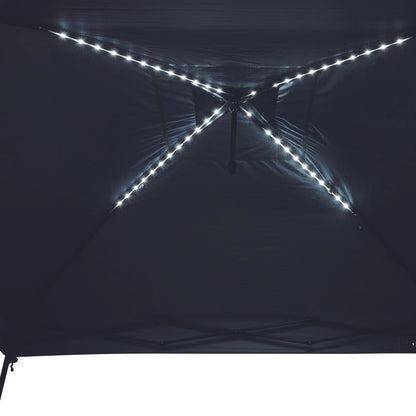 OZtrail 3m Quick Lock Lumos Gazebo with Mesh Walls & Integrated Lighting
