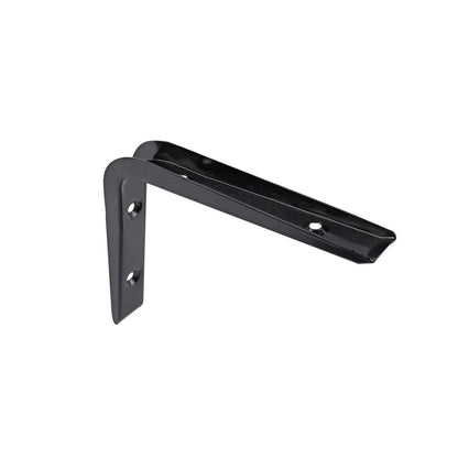 Carinya Black Angle Bracket 125x150mm, Durable Steel, Indoor/Outdoor Use, 35kg Capacity