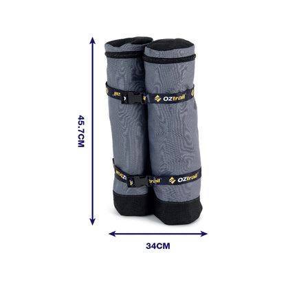 OZtrail Commercial Sand Bag Kit - Durable 600D Fabric, 20kg Capacity, Secure Straps & Handles