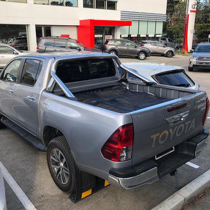 Lion Dual Cab Tub-Fit MeshTech Cargo Net, Adjustable Anti-Tangle Design, UV Protected