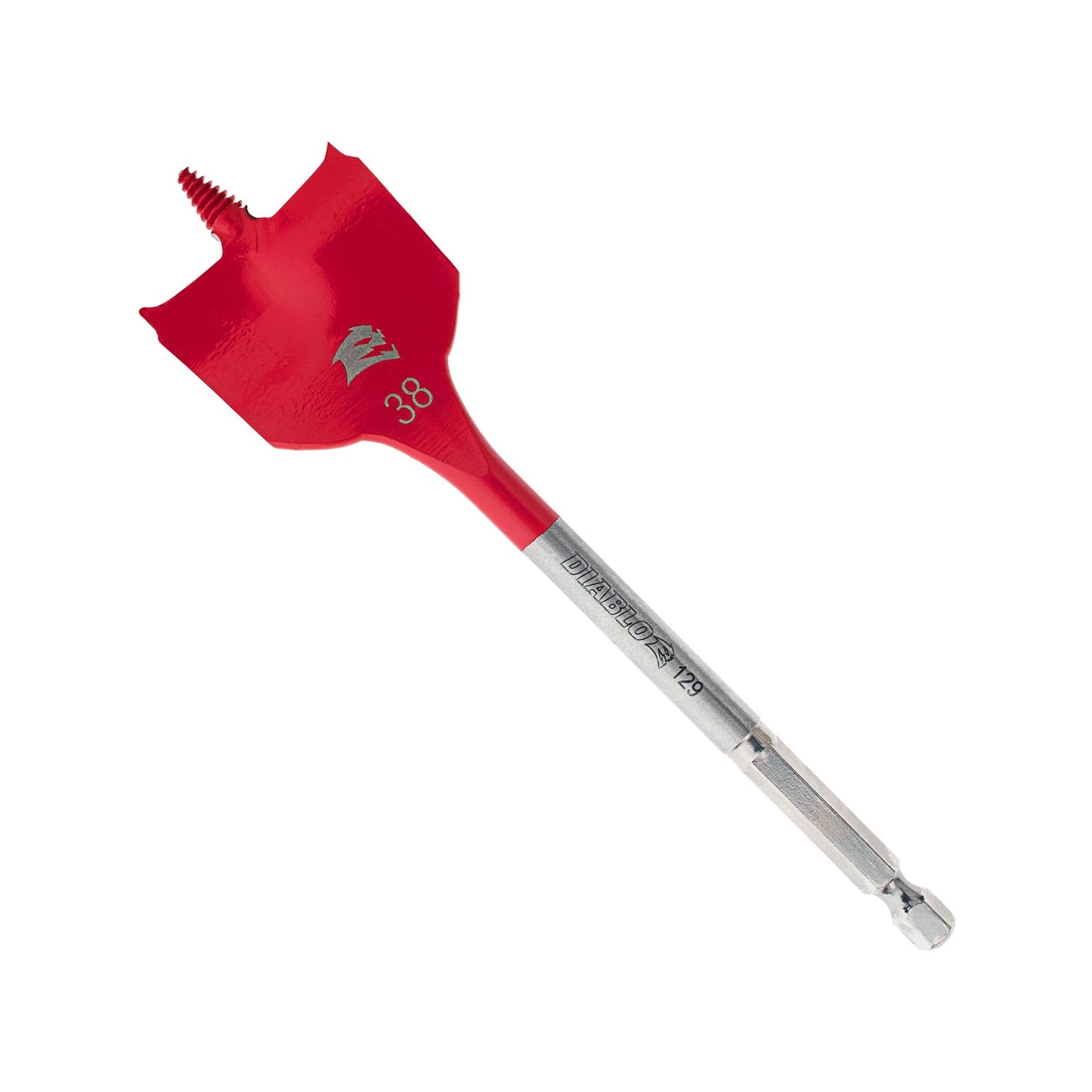 Diablo Speedemon 38 x 152mm Spade Bit - Fast, Durable, Nail-Embedded Wood Drilling