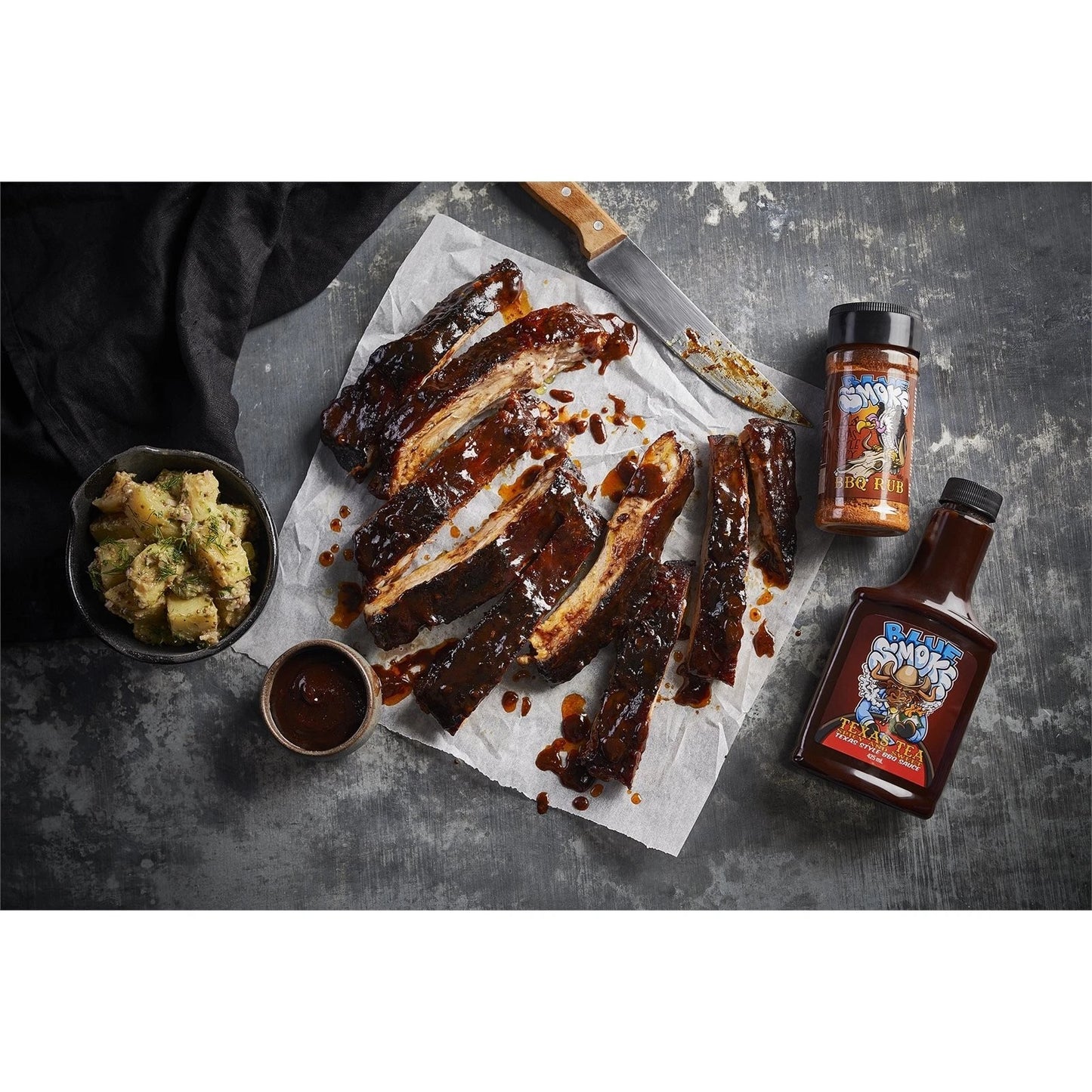 Blue Smoke 165g BBQ Rub - Gluten-Free American-Style, Award Finalist, Made in Australia