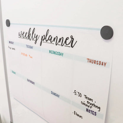 Everhang 20x3mm Black Ceramic Magnets - 100 Pack for Crafts & Organization