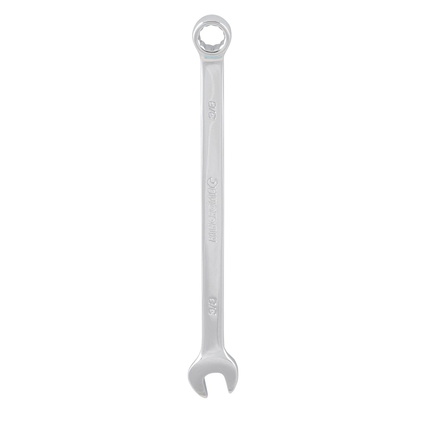 Kincrome 3/8" Combination Spanner, Dual Function, Chrome Vanadium, 15° Offset, Rust Resistant