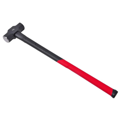 Trojan 8lb Fibreglass Sledge Hammer - Carbon Steel Head, Lifetime Warranty