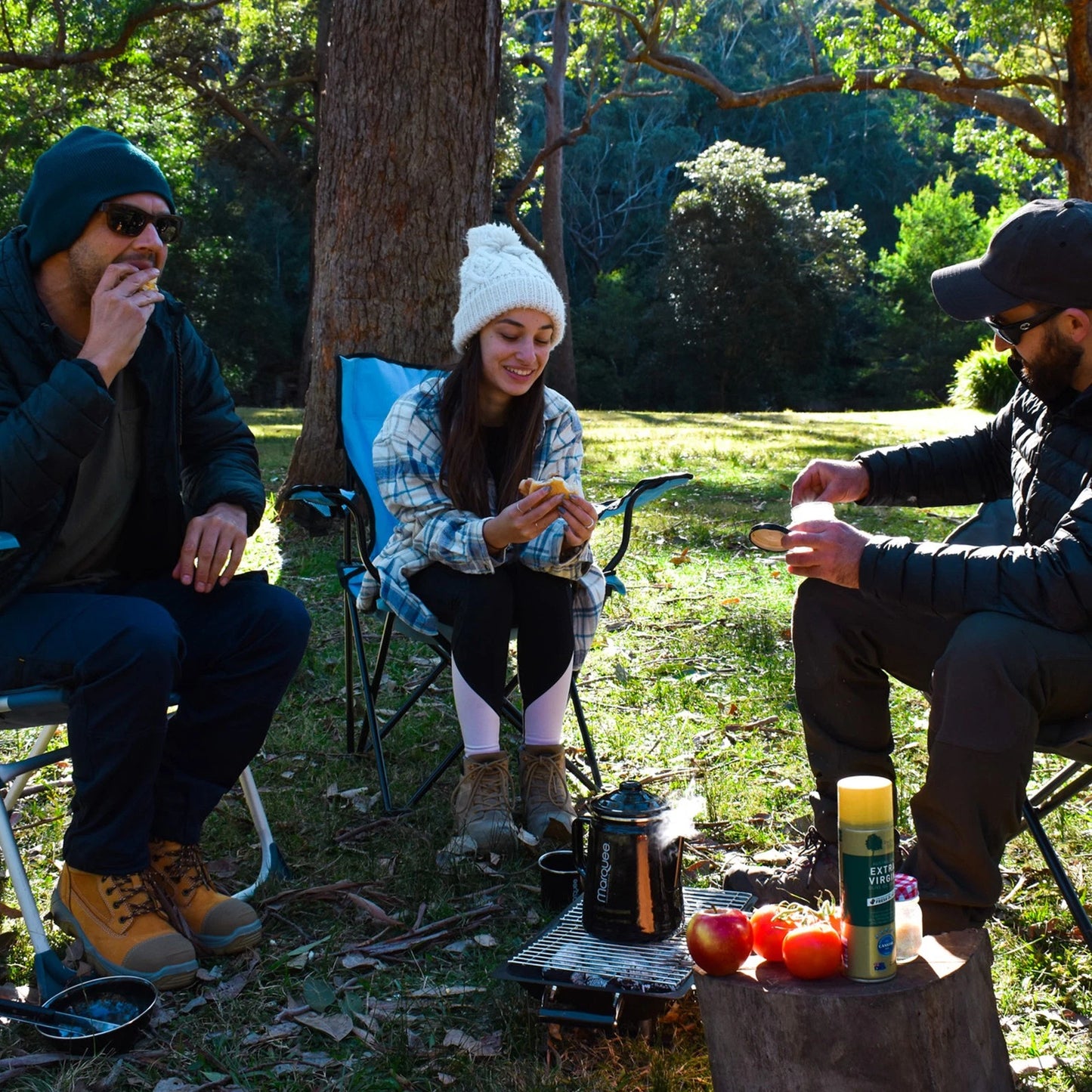 Marquee 12 Piece Enamel Dinner Set - Durable, Dishwasher & Freezer Safe, Indoor/Outdoor Use