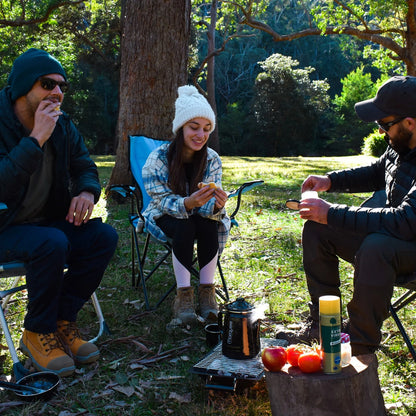 Marquee 12 Piece Enamel Dinner Set - Durable, Dishwasher & Freezer Safe, Indoor/Outdoor Use