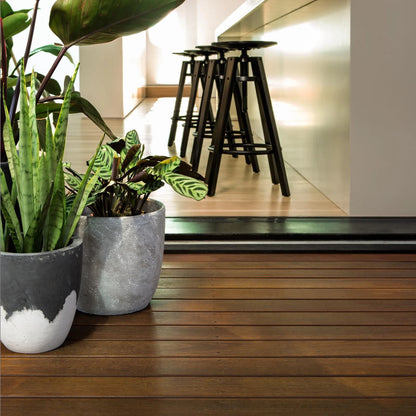 Feast Watson 10L Jarrah Matt Decking Oil - UV & Weather Resistant, Easy Application