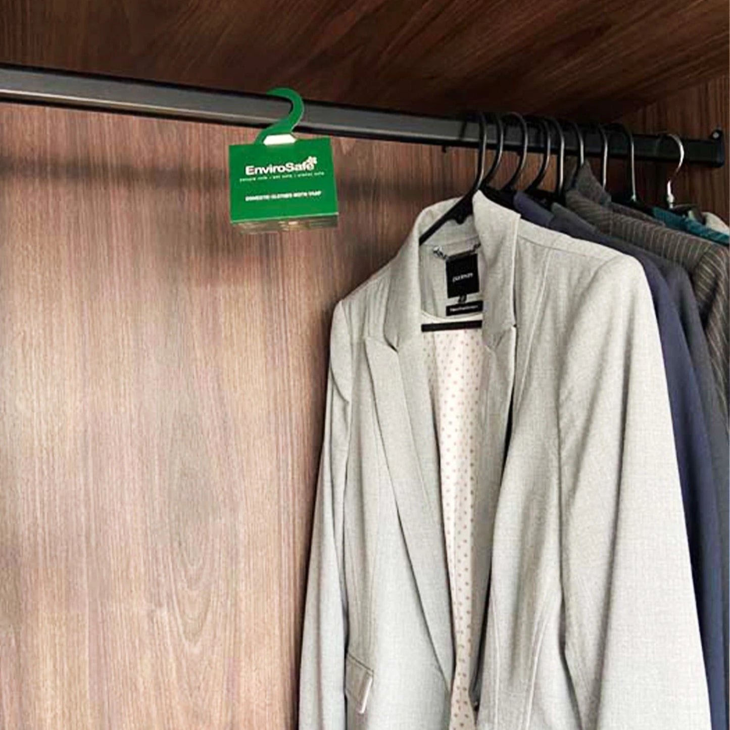 EnviroSafe Clothes Moth Trap 2 Pack - Eco-Friendly, Non-Toxic, Long-Lasting Detection