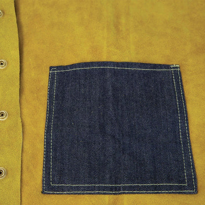 Bossweld Large Leather Welders Jacket with Kevlar Stitching and Internal Pocket