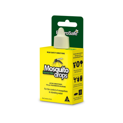 Envirosafe Mosquito Drops 45ml - Chemical-Free, Long-Lasting Larvae Control