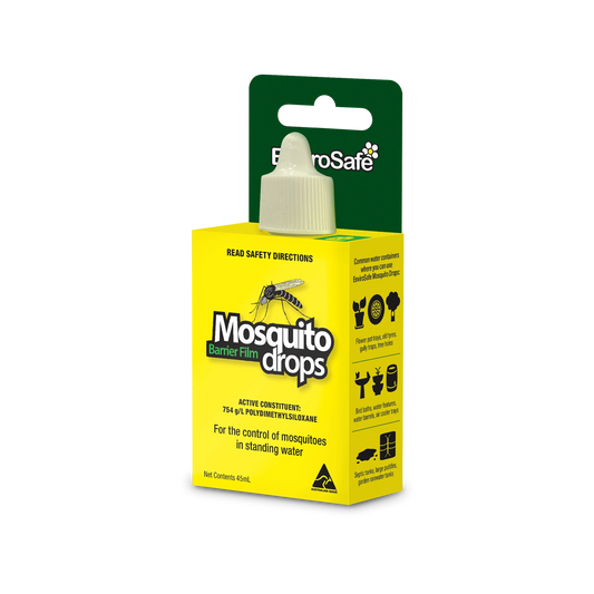 Envirosafe Mosquito Drops 45ml - Chemical-Free, Long-Lasting Larvae Control