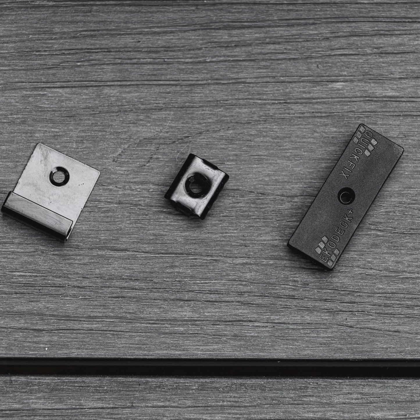 Ekodeck Quickfix 6mm Kit for Metal Joists - 100Lm, Fast Install, Concealed Fixing