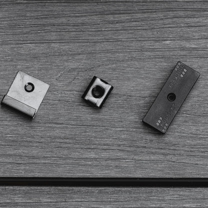 Ekodeck Quickfix 6mm Kit for Metal Joists - 100Lm, Fast Install, Concealed Fixing