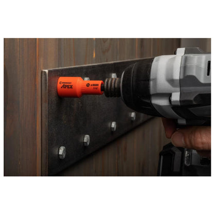 Crescent APEX 7/16" Magnetic Nutsetter, u-GUARD Cover, Non-Marring, Heat Treated Steel