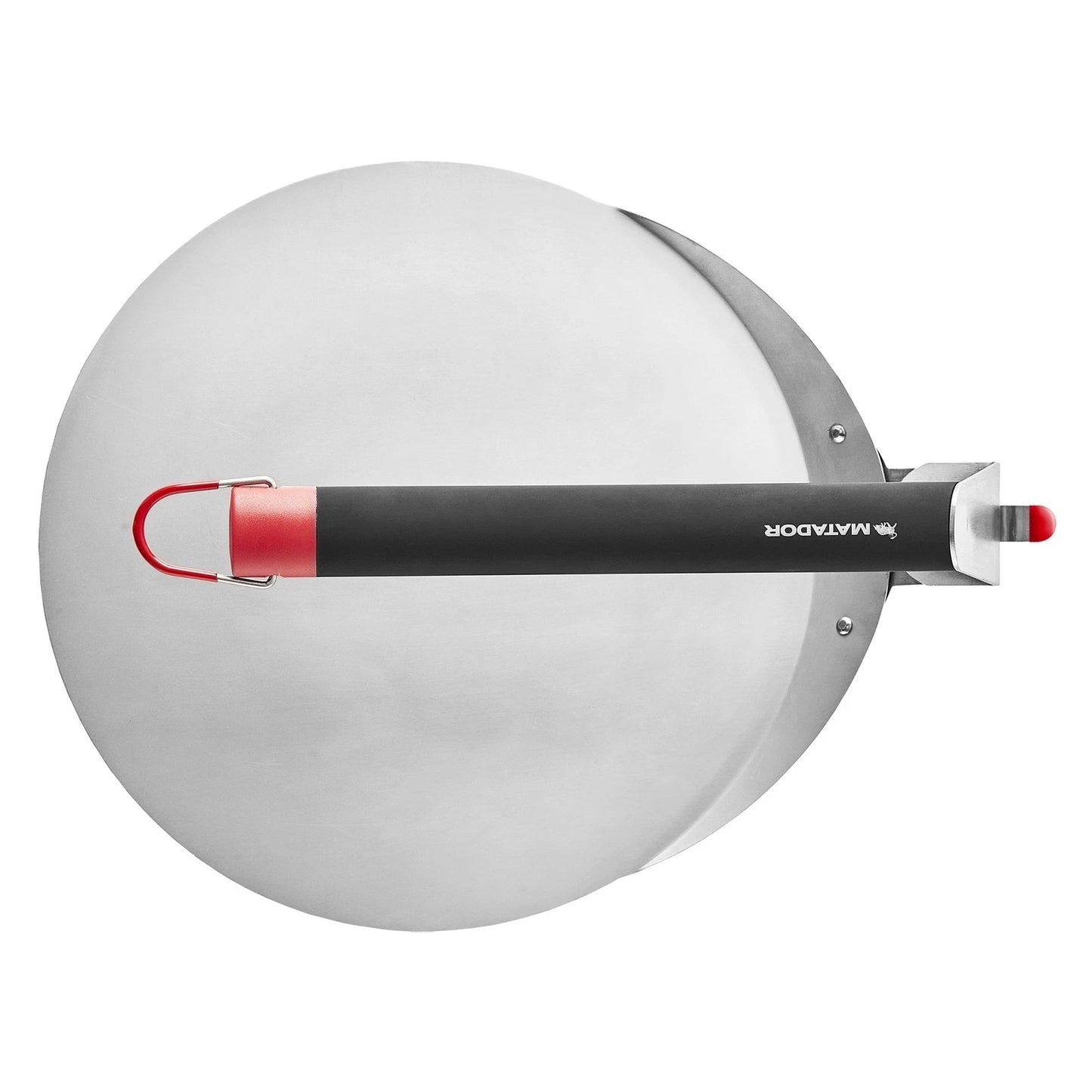 Matador Foldable Pizza Spatula, Stainless Steel, Soft Grip, Heat-Resistant, 12" Compatible