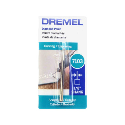 Dremel 2.0mm Diamond Wheel Point - Precision Engraving & Carving Tool for Hard Materials