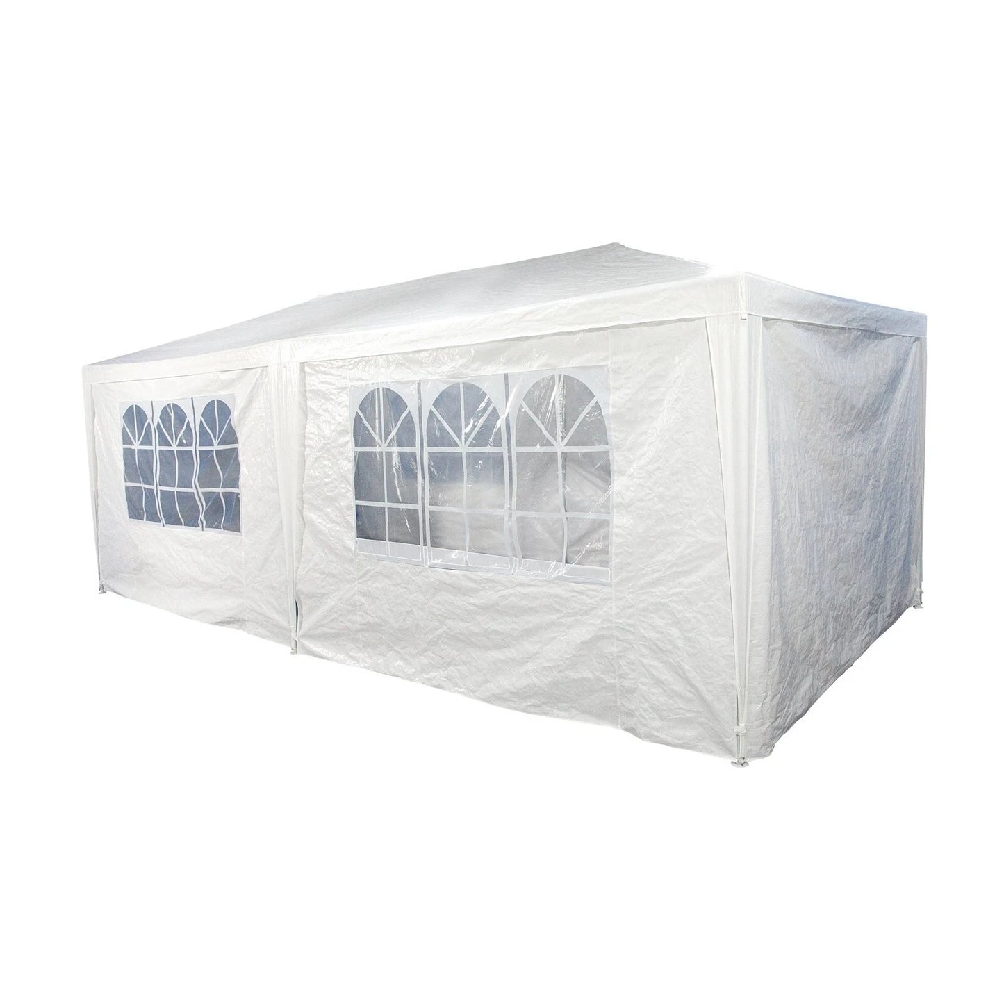 Marquee 3x6m Party Pavilion Gazebo, Steel Frame, UV & Water Resistant, Easy Assembly