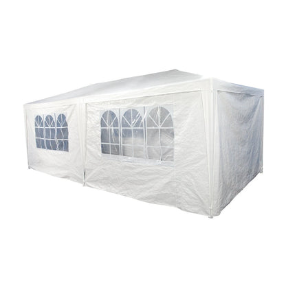 Marquee 3x6m Party Pavilion Gazebo, Steel Frame, UV & Water Resistant, Easy Assembly