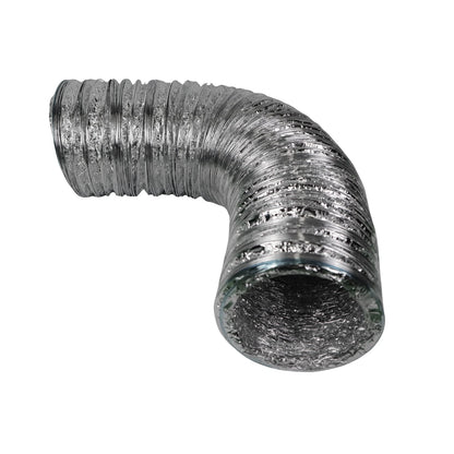 Builders Edge 100mm x 3m Flexible Duct, Aluminium, UL 181 Compliant, AS4254 Certified