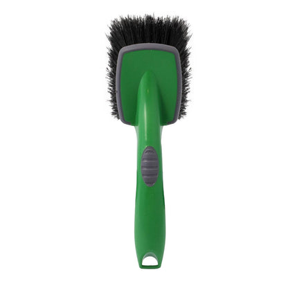 Turtle Wax Easy Grip Wheel & Tyre Brush - Durable Bristles, Non-Slip Handle, Rubber Guard