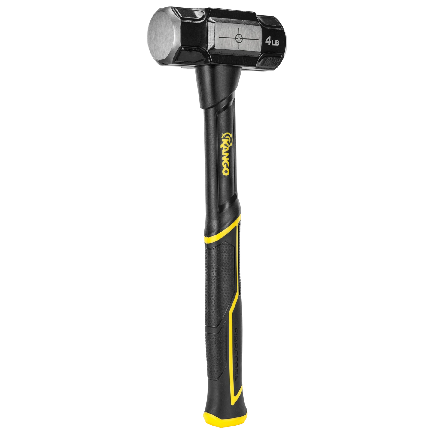Kango 4lb Cross Strike Sledge Hammer - Dual Side Faces, Heat-Treated Steel, Balanced Design