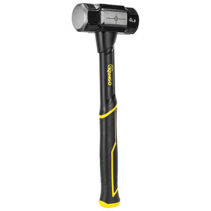 Kango 4lb Cross Strike Sledge Hammer - Dual Side Faces, Heat-Treated Steel, Balanced Design