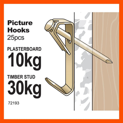 Everhang Brass Angle Drives 30kg Load Capacity - 25 Pack