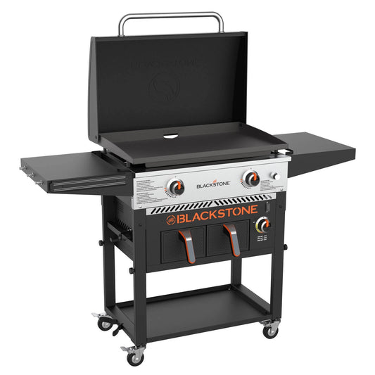 Blackstone 2 Burner 28" Griddle with Air Fryer, 34,000 BTU, Cover Included