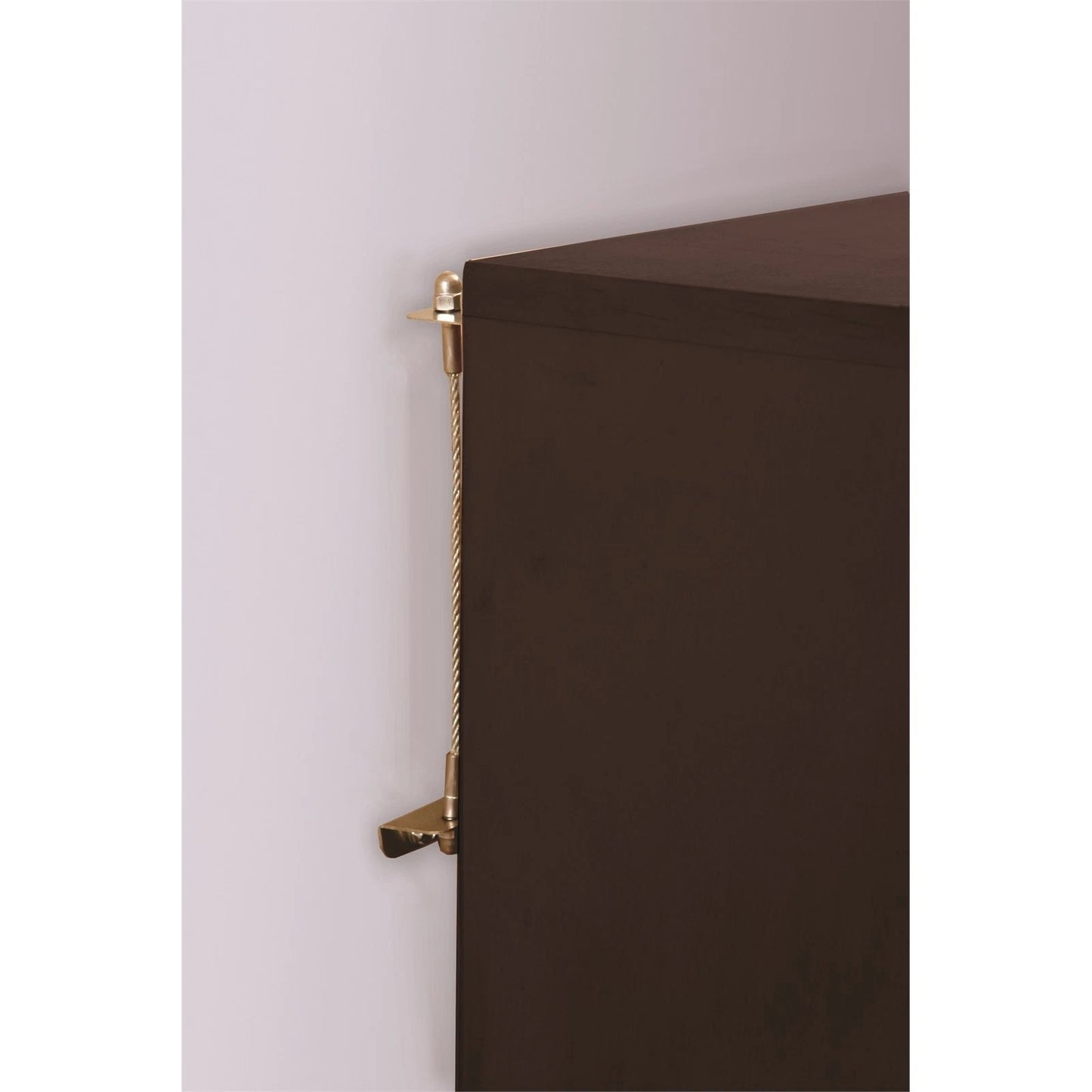 Dreambaby Child Safety Furniture Anchors, Easy Install, Earthquake Safe, Stainless Steel