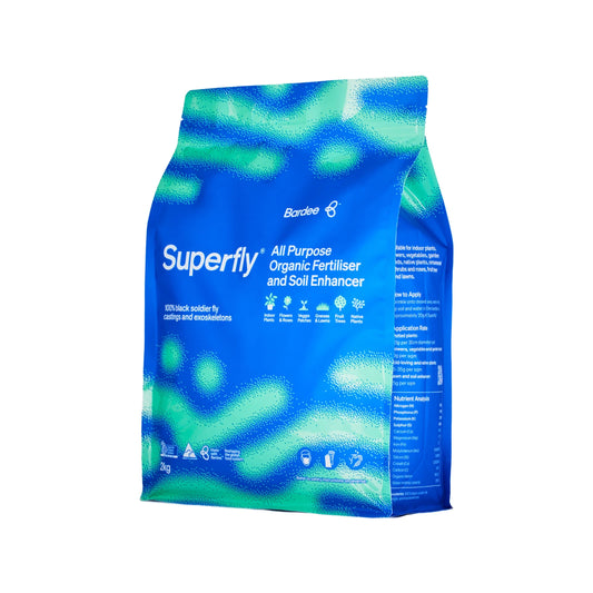 Superfly All Purpose Fertiliser & Soil Enhancer, Eco-Friendly, 2kg, Rich in Microbes & Probiotics