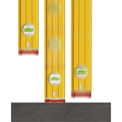 Stabila 800mm Trade Spirit Level, Aluminium, Shock-Absorbing, Precision Vials, Durable
