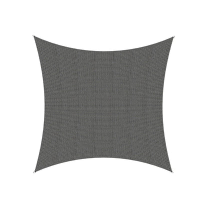 Coolaroo Square Shade Sail 5.4x5.4m Cobblestone, UV Protection, Cancer Council Endorsed