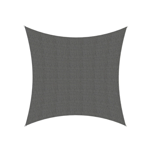 Coolaroo Square Shade Sail 5.4x5.4m Cobblestone, UV Protection, Cancer Council Endorsed