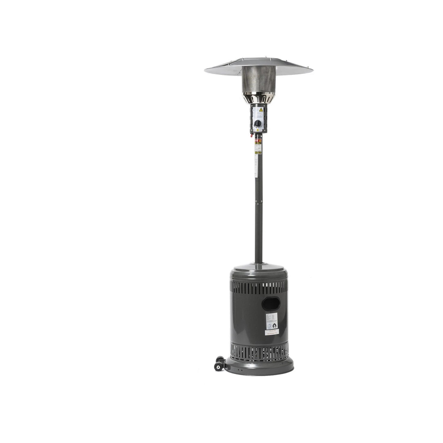 Jumbuck Charcoal Gas Patio Heater, Portable, Safety Features, 38.5 MJ/h Output