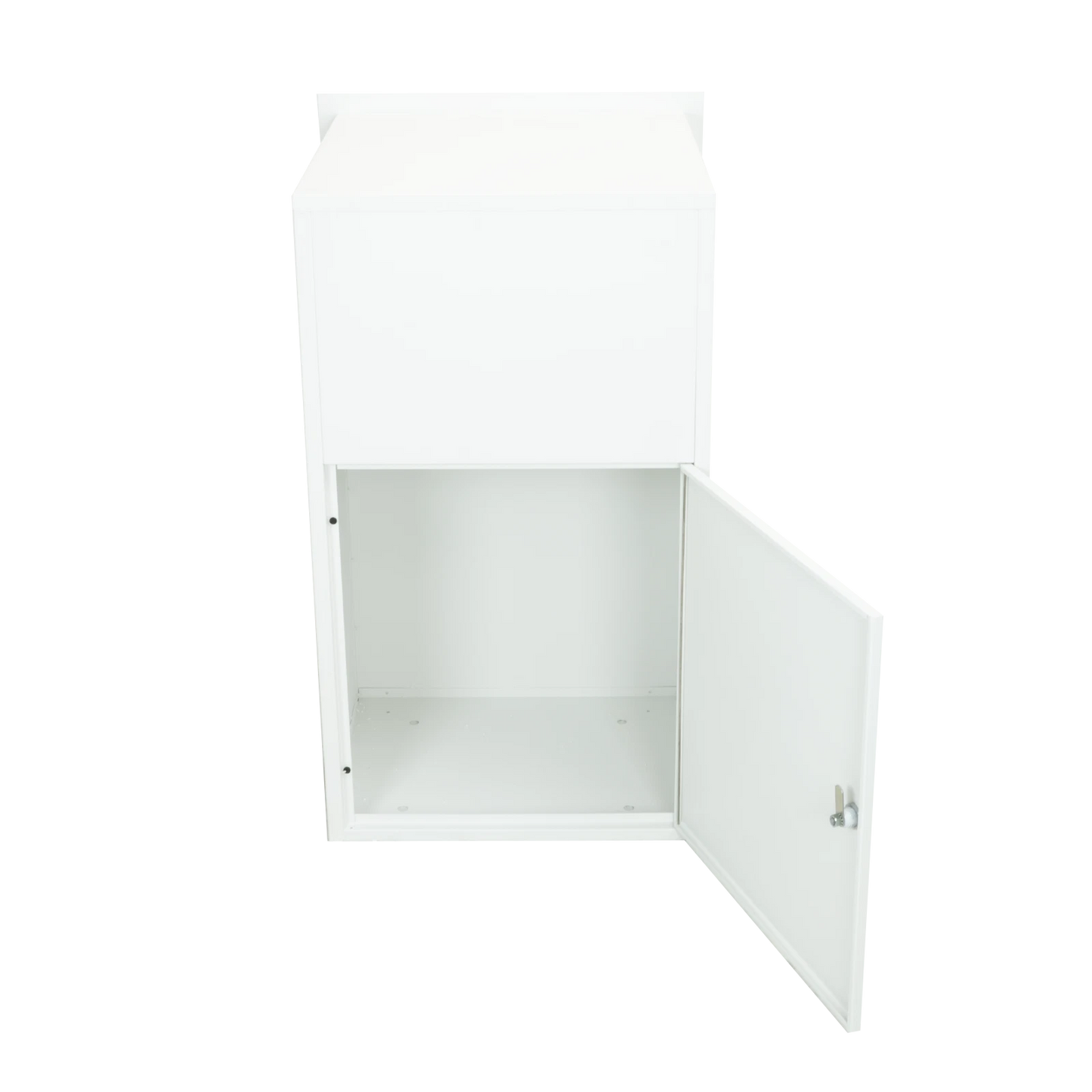 Sandleford 86cm White Matte Parcel Letterbox, Weather Resistant, Secure Locking
