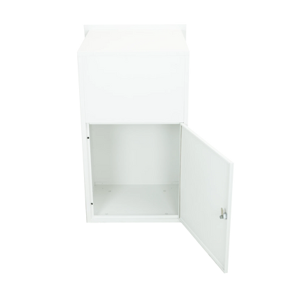 Sandleford 86cm White Matte Parcel Letterbox, Weather Resistant, Secure Locking