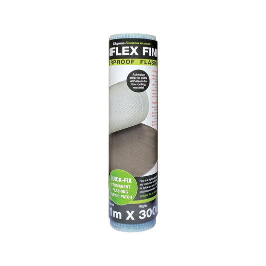 CAgroup 300mm x 1m Black Lead-Free Ubiflex Finio Flashing, Eco-Friendly, UV Resistant