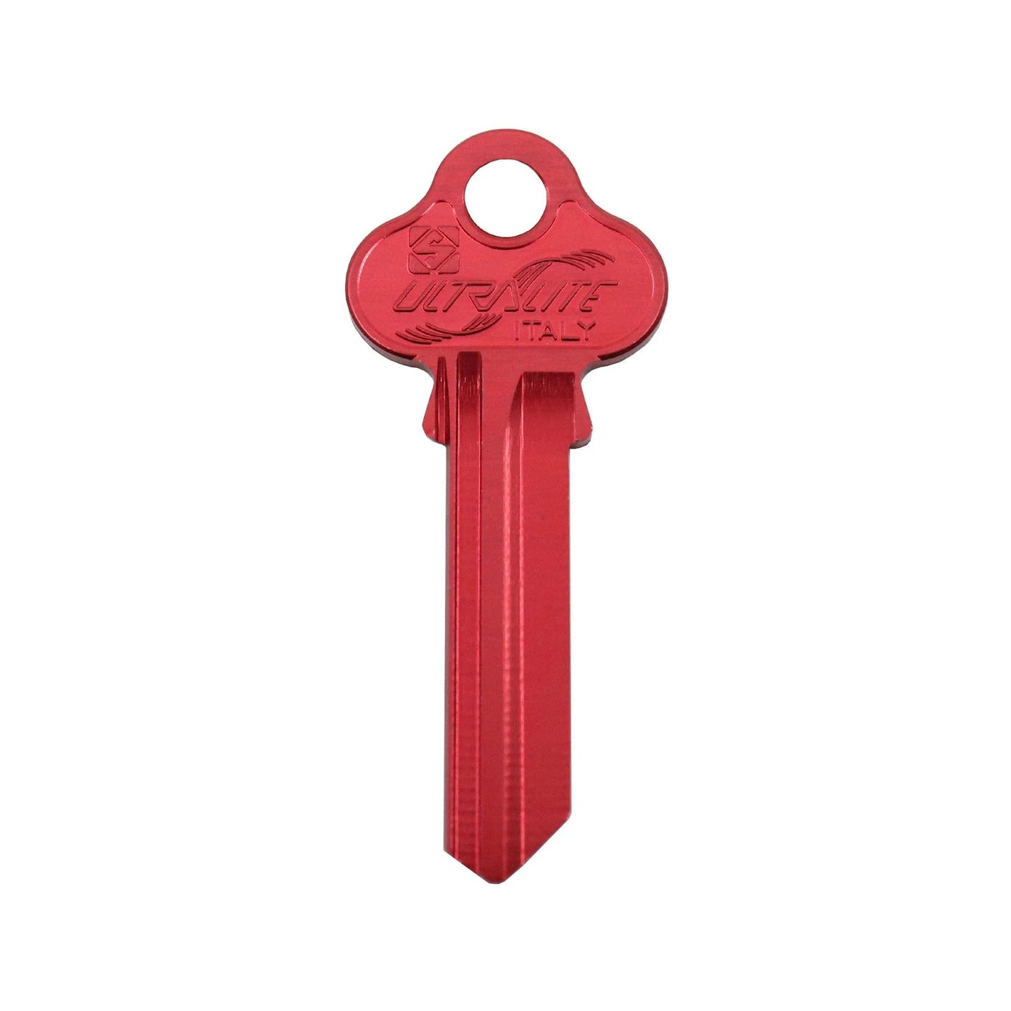 EHI Red Blank Key LW4 - Durable Aluminium Titanium Alloy, Vibrant Colors, Key Duplication