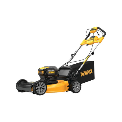 DeWALT 2x18V XR Self-Propelled Lawn Mower Kit with 9Ah FLEXVOLT Batteries